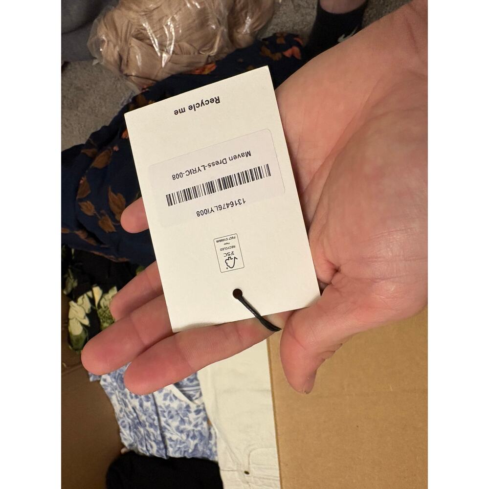SZ 8 Reformation Maven Dress Lyric NWT - Picture 3 of 3